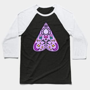 Spooky Cute Ouija Planchette Baseball T-Shirt